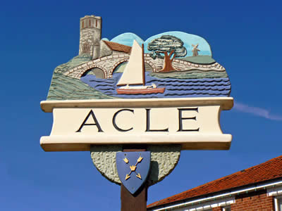 Acle Village Sign