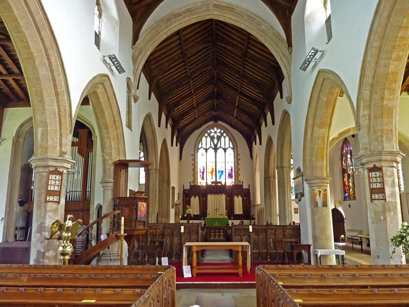 Aylsham Church Inside
