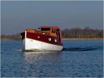 Cruiser on Barton Broad