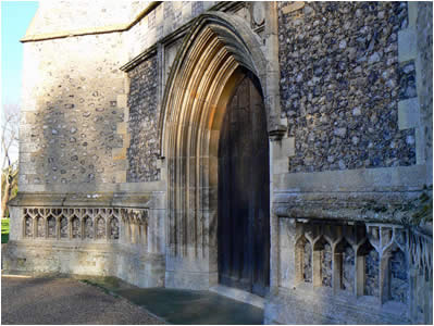 Blakeney Church Door