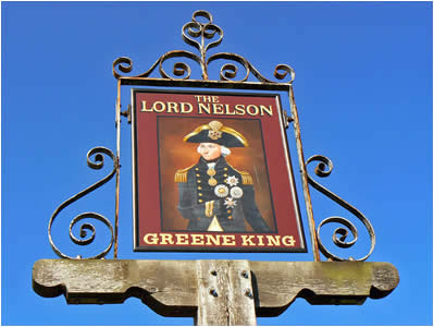 Lord Nelson Sign