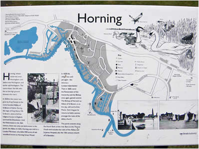 Staithe Sign