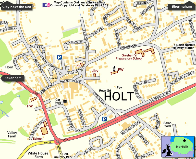 Holt Map