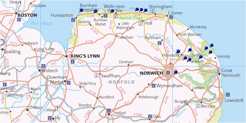 Norfolk Map
