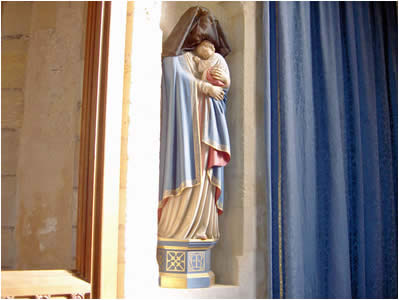 Mundesley Church Statue