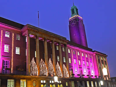City Hall Lights