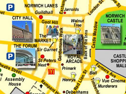 Norwich Map