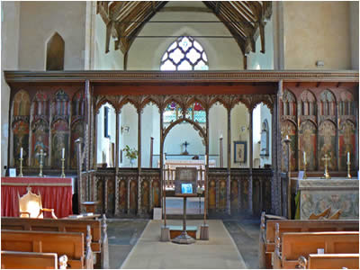 Ranworth Church Inside