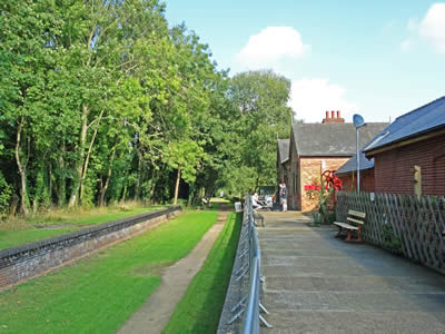 Whitwell Station Platform