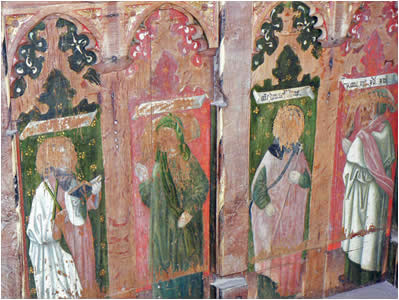Painted Rood Screen
