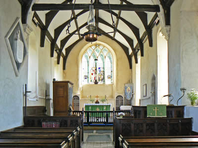 Inside Thurne Church
