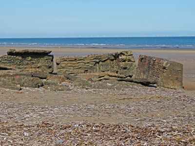 WW2 Beach Ruins
