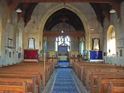 Inside Winterton Church