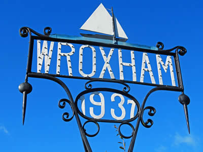 Wroxham Sign